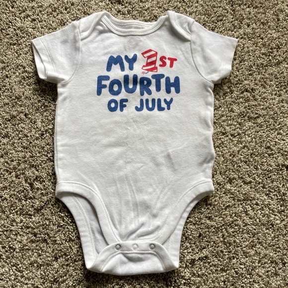 Old Navy Other - Old Navy My 1st Fourth of July bodysuit 6-12 months size